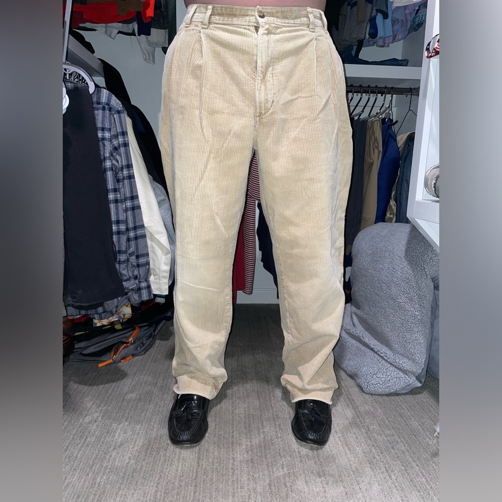 tan ralph lauren corduroys
